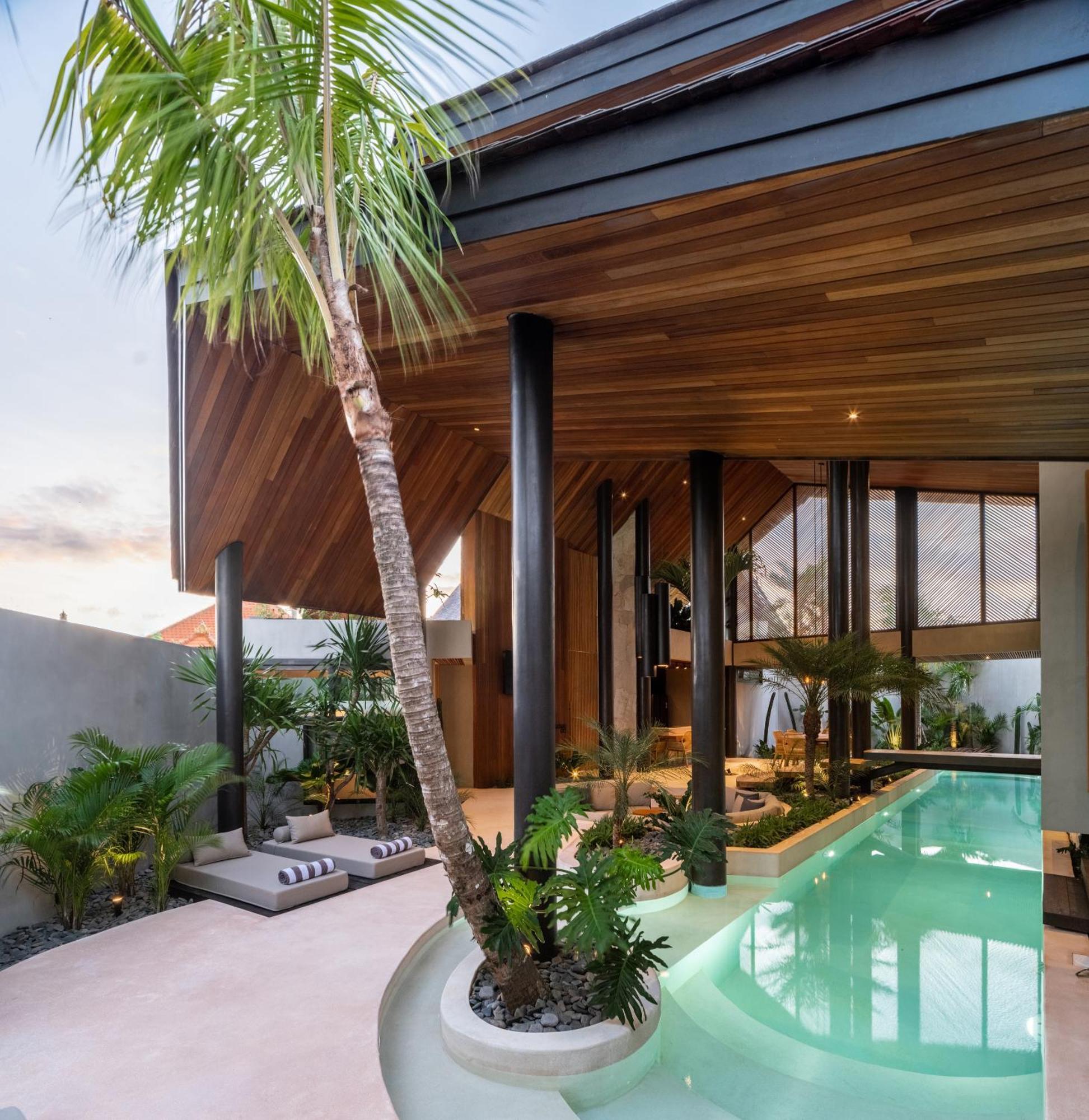 Villa Feh Bali By House Of Winds - Neo Tropical Eden Near Canggu 캐로보칸 외부 사진