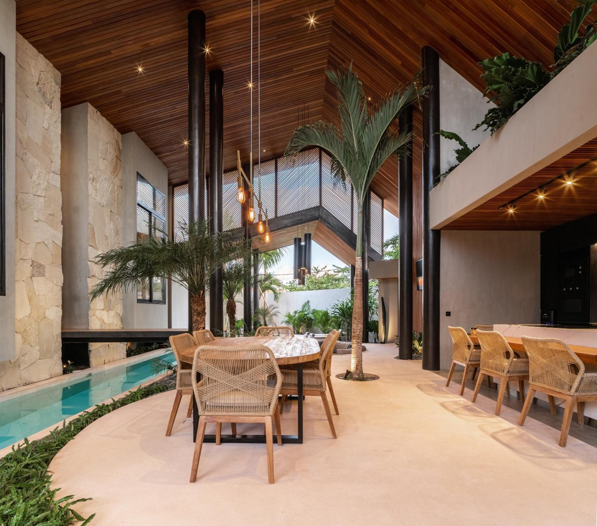 Villa Feh Bali By House Of Winds - Neo Tropical Eden Near Canggu 캐로보칸 외부 사진